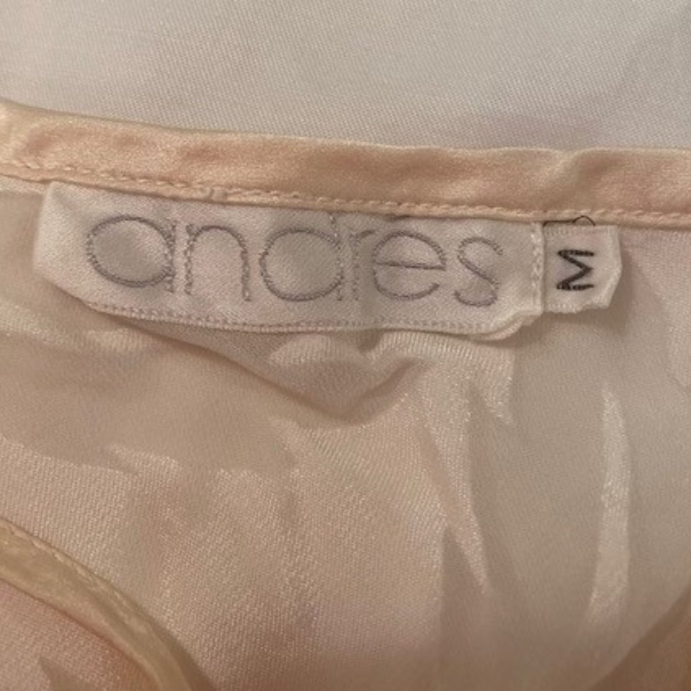 100% Silk Intimate Andres Sleepwear - Size M - Picture 11 of 16